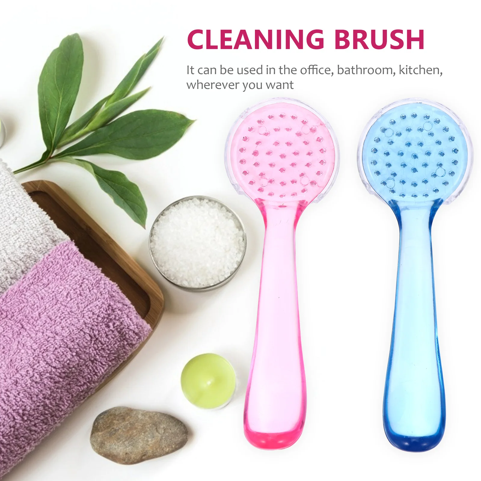 

10 Pcs Cleaning Face Brush Toe Pedicure Hand Scrubber Scrubbing Nail Cleanser Cleaner Remover