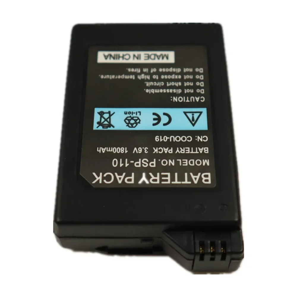 PSP-110 Литиевая аккумуляторная батарея 1800 мАч 3 6 В для портативной консоли Sony PSP-1001