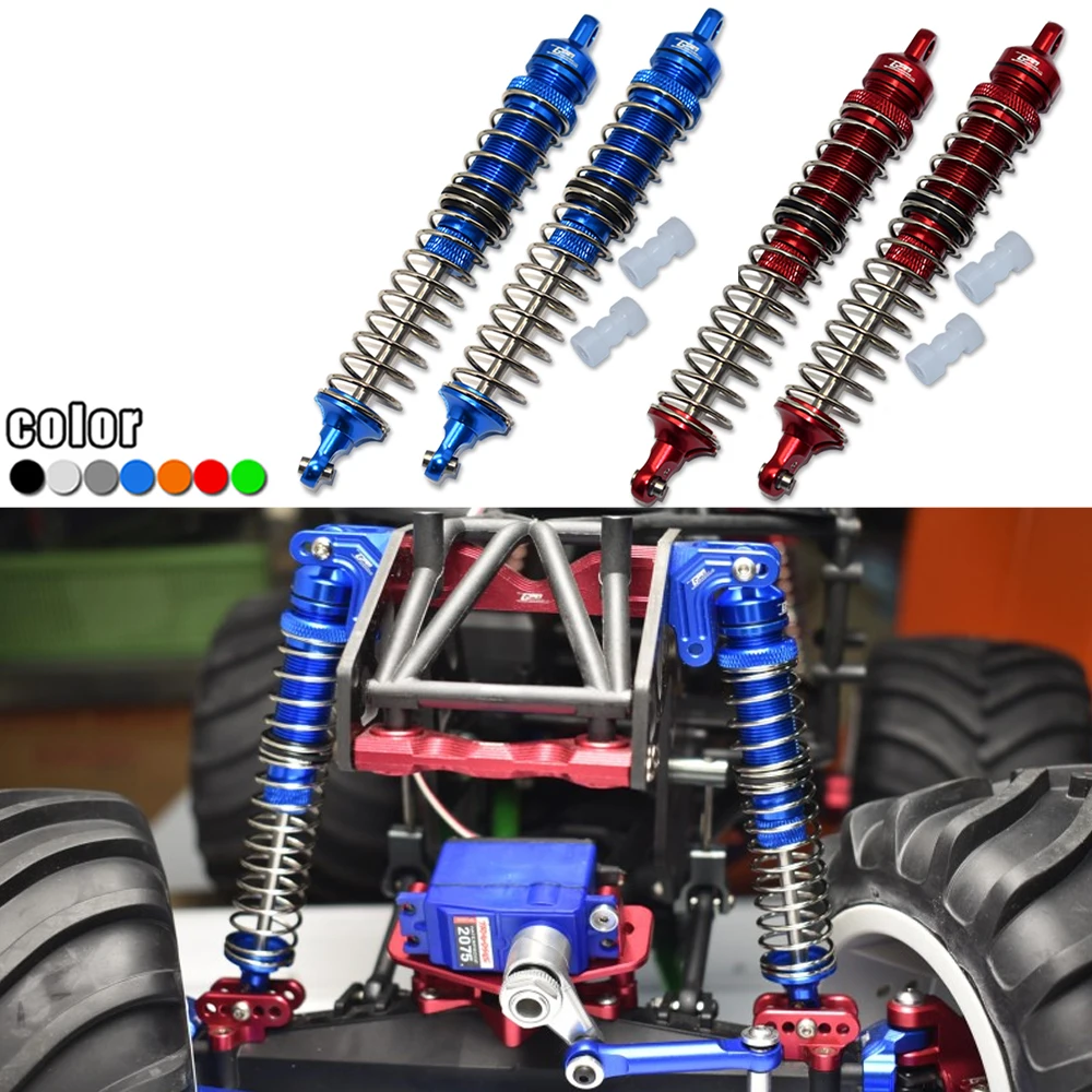 GPM LOSI 1/8 LMT SOLID AXLE 4WD MONSTER TRUCK LOS04022 metal Aluminum alloy 130MM front/rear Universal shock absorber LOS243013