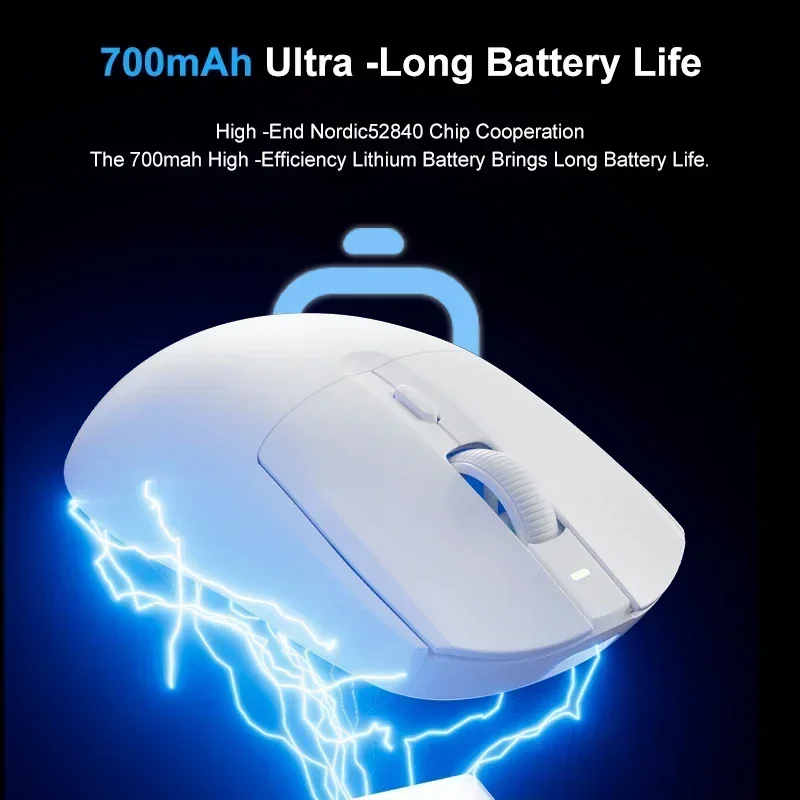 Беспроводная мышь Ajazz AJ139 Pro 4K 2 режима 26000DPI 65 ГГц 4