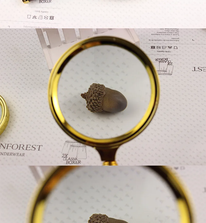 Ручная лупа для чтения увеличительное стекло высокой четкости идентификации