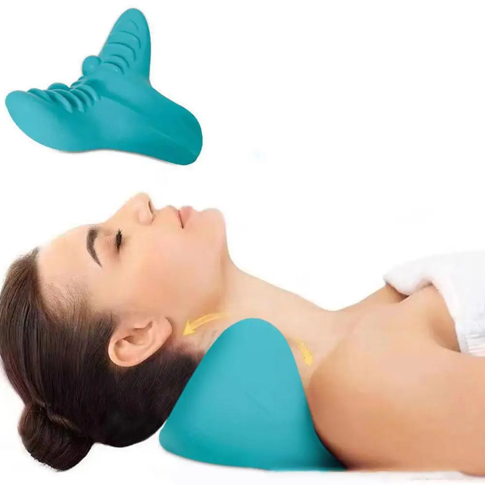 

Массажная подушка для шеи, плеч, шеи, хиропрактика, Массажная подушка для облегчения боли, массажер для тела и шеи