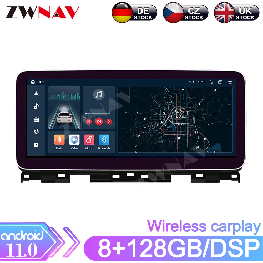 

12.3" Android 11 Car Radio For Kia K3/Cerato 2018 2019 2020 Auto Stereo DSP Wireless Carplay Multimedia Player GPS Navi Headunit