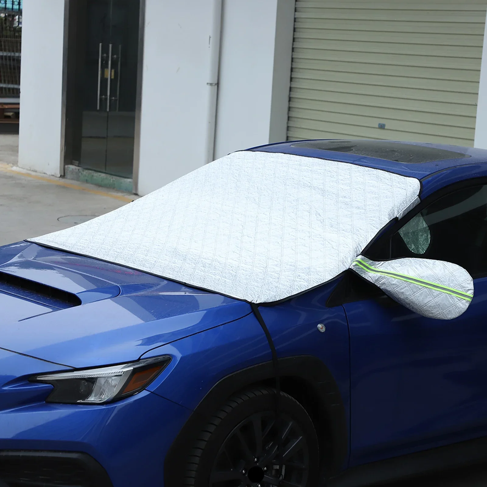 Для Subaru WRX 23 хлопковое бархатное белое лобовое стекло автомобиля чехол для защиты