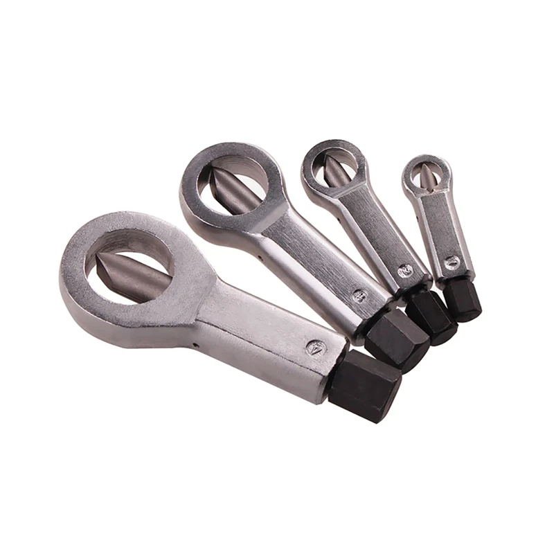 

Nut Splitter Breaker Remover Extractor Tools Durable 9-12mm 12-16mm 16-22mm 22-27mm Break Damaged Nuts Manual Hand Tool