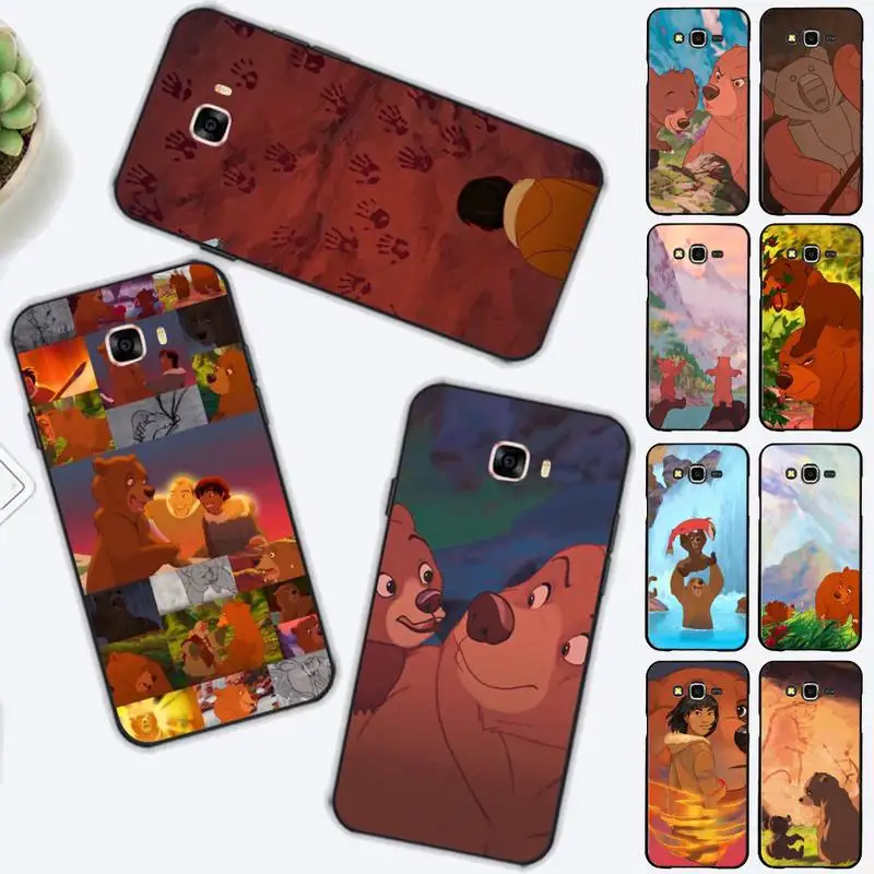 

Disney Brother Bear Phone Case for Samsung J 2 3 4 5 6 7 8 prime plus 2018 2017 2016 core
