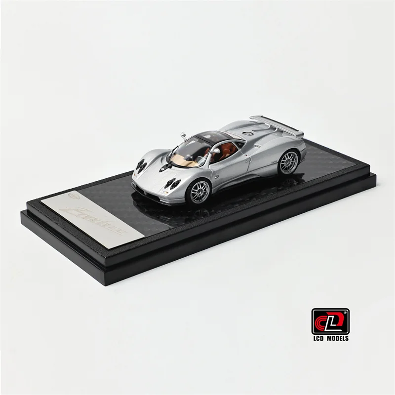Фото Коллекционная модель автомобиля Pagani Zonda C12/Utopia из сплава, масштаб 1:64, с ЖК-дисплеем №3