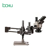 baku ba 010t novel stereo trinocular digital electron mobile phone soldering microscope