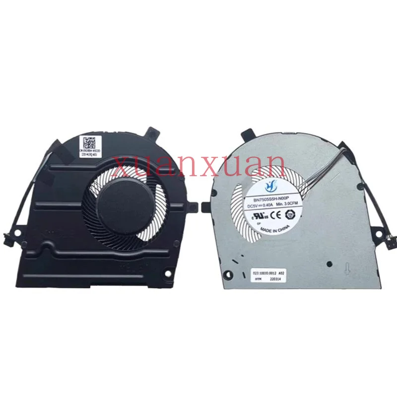 Новый вентилятор ЦП 0RDX8W для Dell Inspiron 7300 Vostro 5300 5301