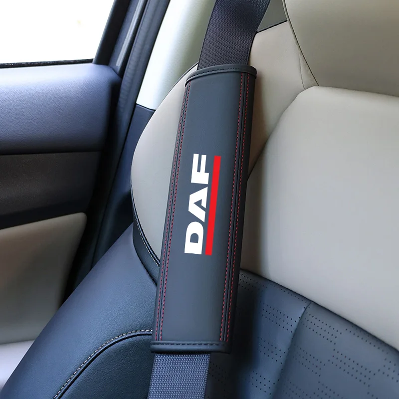 2 шт. чехол для ремня безопасности автомобиля защитные накладки на плечи DAF Truck XF 105