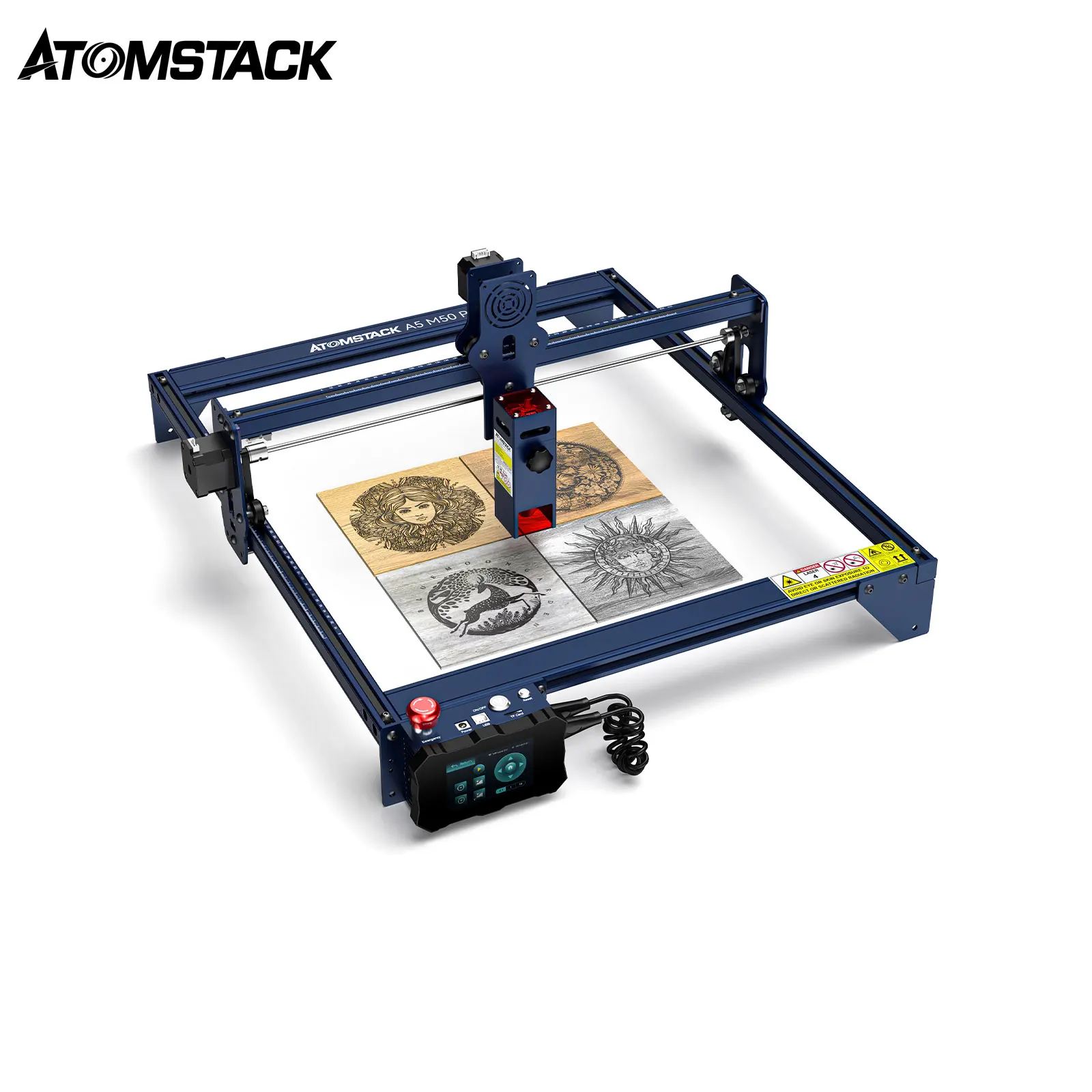 

ATOMSTACK Laser Engraver A5 M50 Pro 40W 30mm Focal Length Cutting Alloy Offline Control Engraving Machine CNC Router Printer