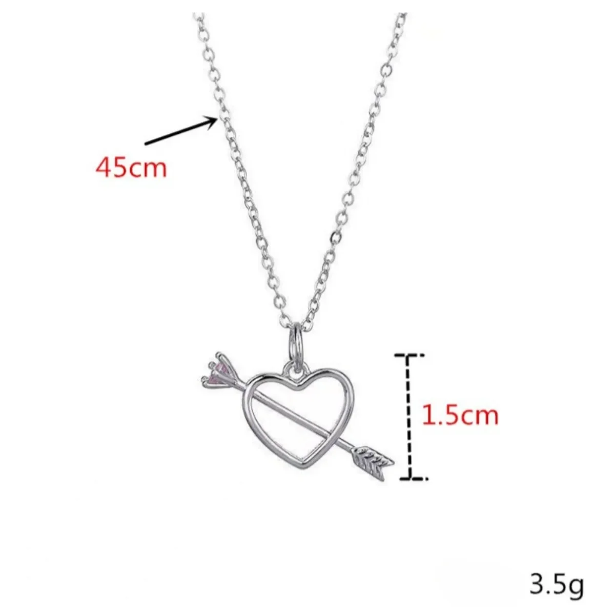 Романтическое Ожерелье С Подвеской В Виде Сердца Для Женщин Розовая Цепочка