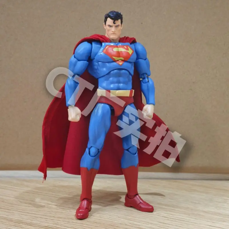 Коллекционная подвижная фигурка Супермена Mafex 117 Ct Factory (16 см) из комиксов DC Justice League для фанатов (art.: 3920da65e08af) - 3920da65e08af