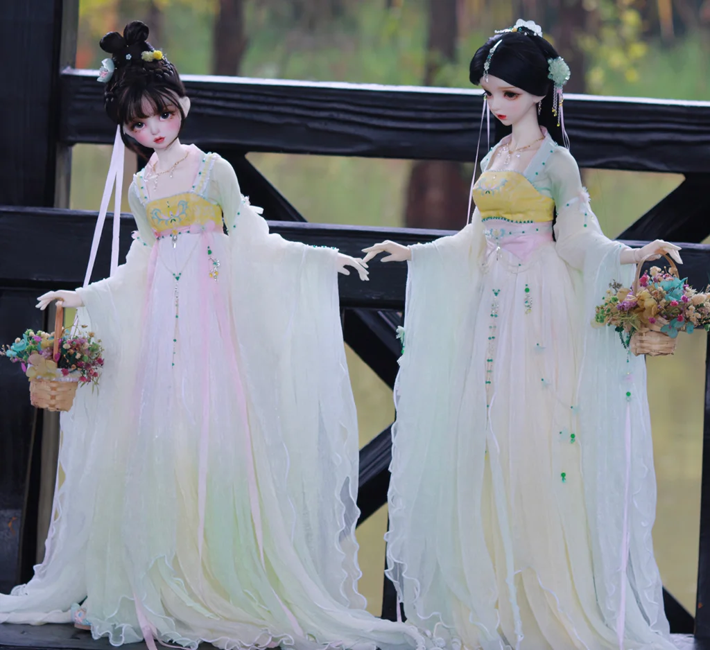 Фото 1/4 1/3 весы BJD, древний костюм, китайское платье феи Hanfu, наряд для BJD/SD MSD SD13, аксессуары для кукол больших девочек A1265 №1