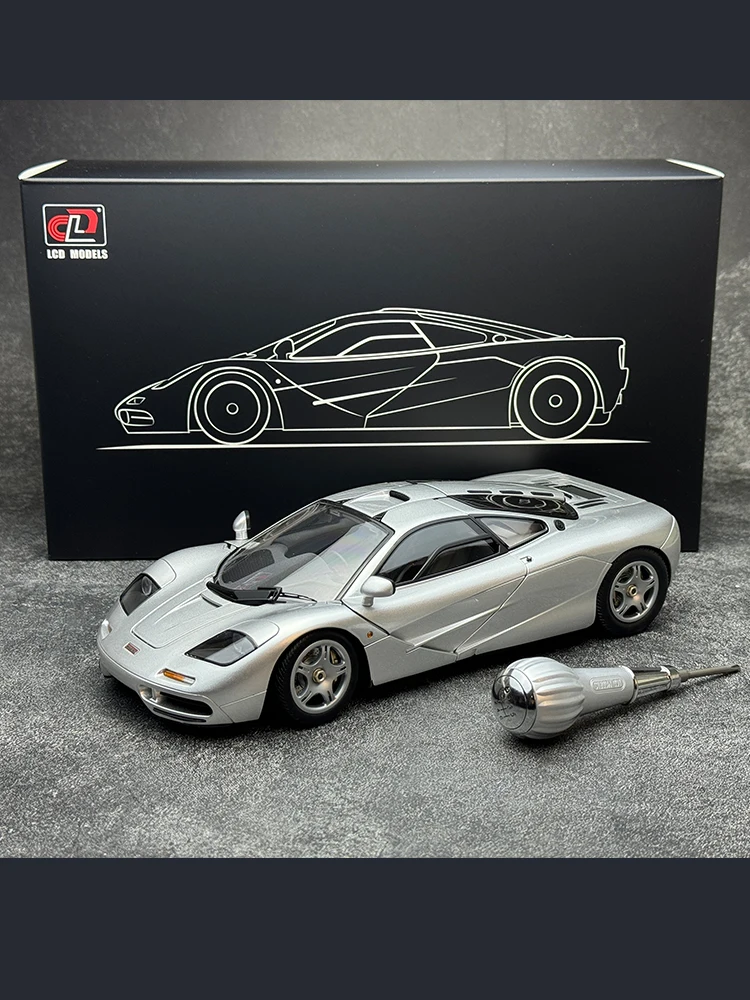 NewS McLaren F1 XP5 Silver 1:18 ЖК-модель из сплава, модель автомобиля, спортивный автомобиль, статический дисплей, праздничная подарочная коллекция (art.: 3920cb037b42e) - 3920cb037b42e