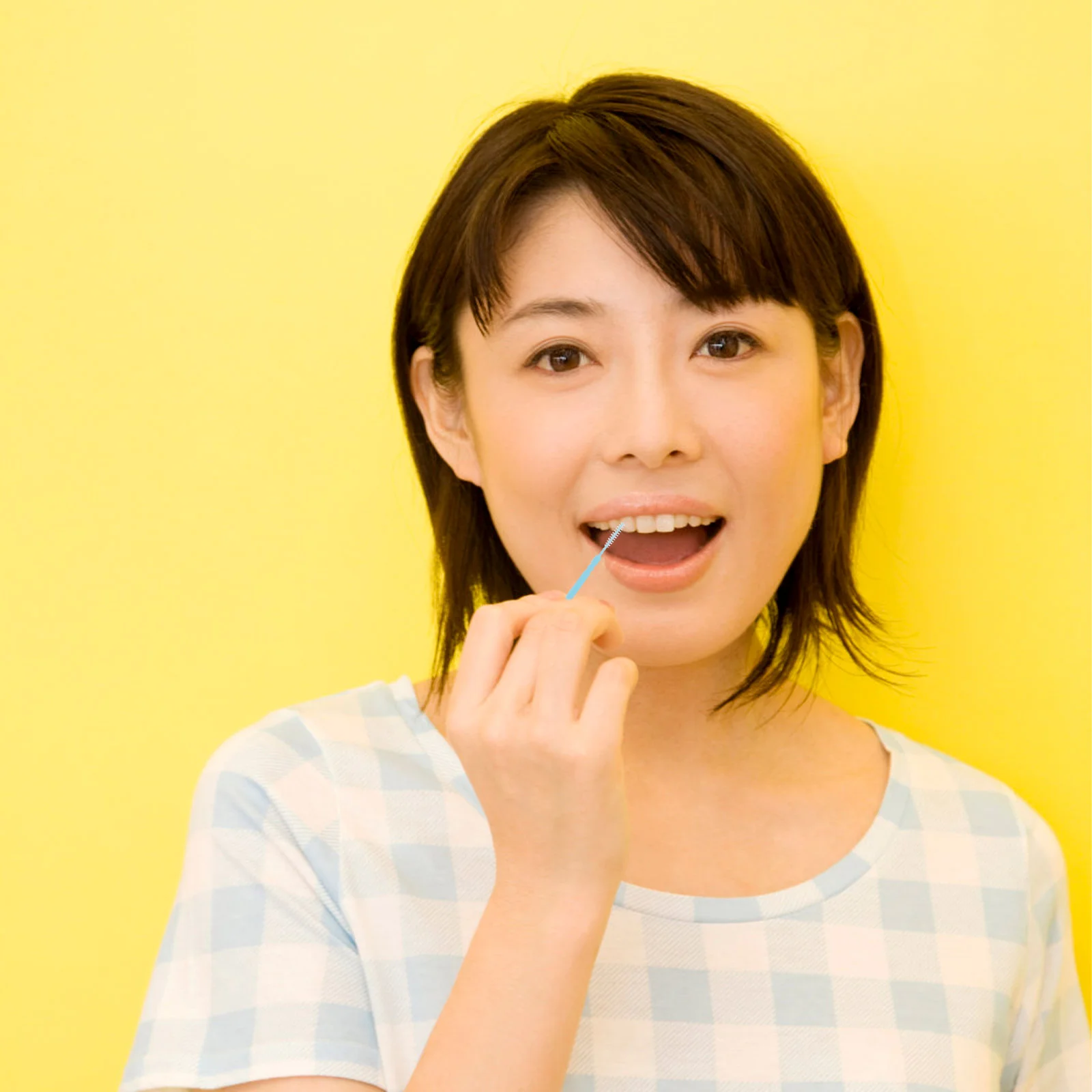 1060 шт. пластиковые зубочистки межзубные для путешествий зубная щетка квадратная