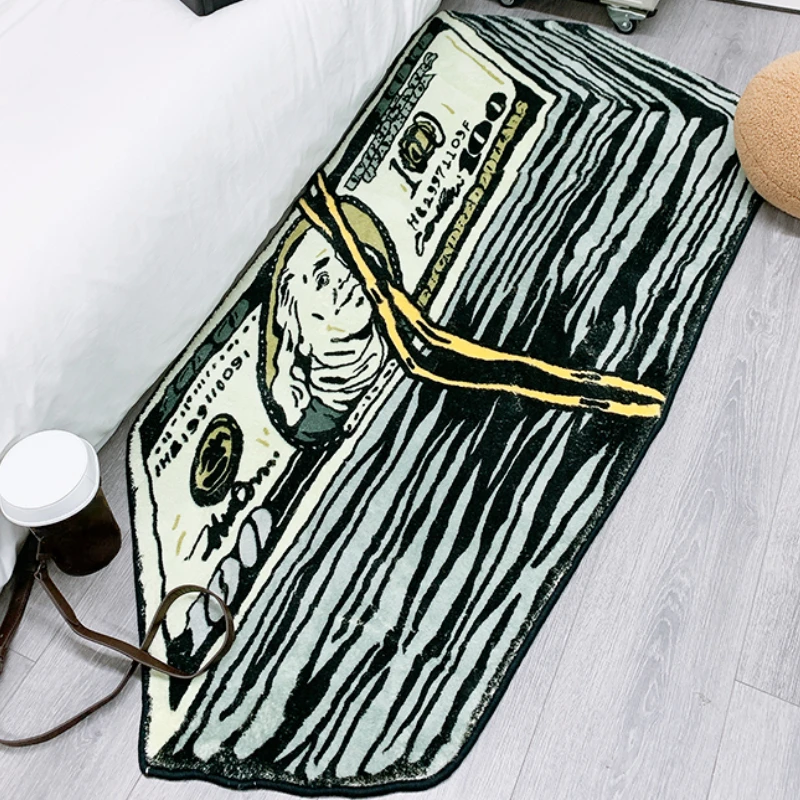 

Ковер для гостиной креативный мультяшный для банкнот Спальня прикроватный Пушистый ковер домашний декор абстрактный Коврик для коридора ковер 러