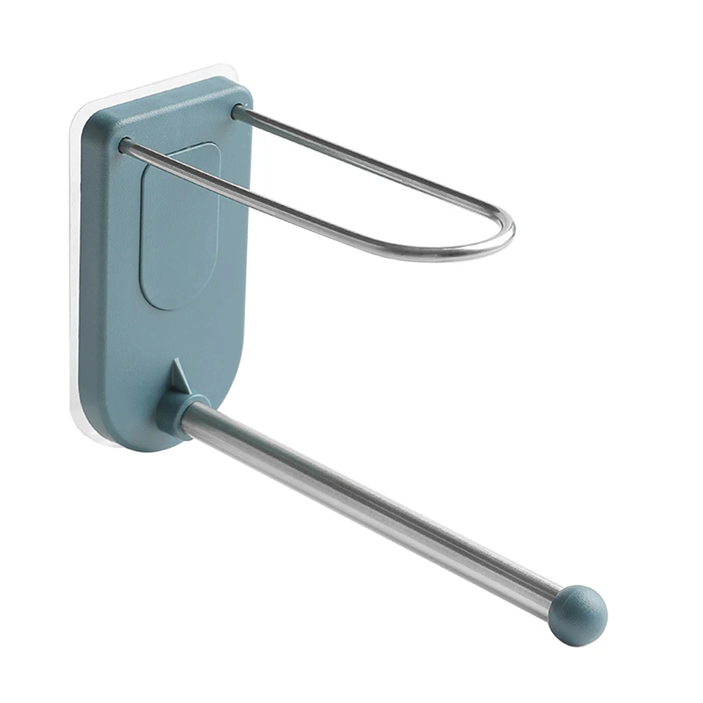 

Self Adhesive Clips Bedroom Home Hanger Storage Rack Balcony Holder Wall Mounted Organizer Rustproof Double Layer Bathroom