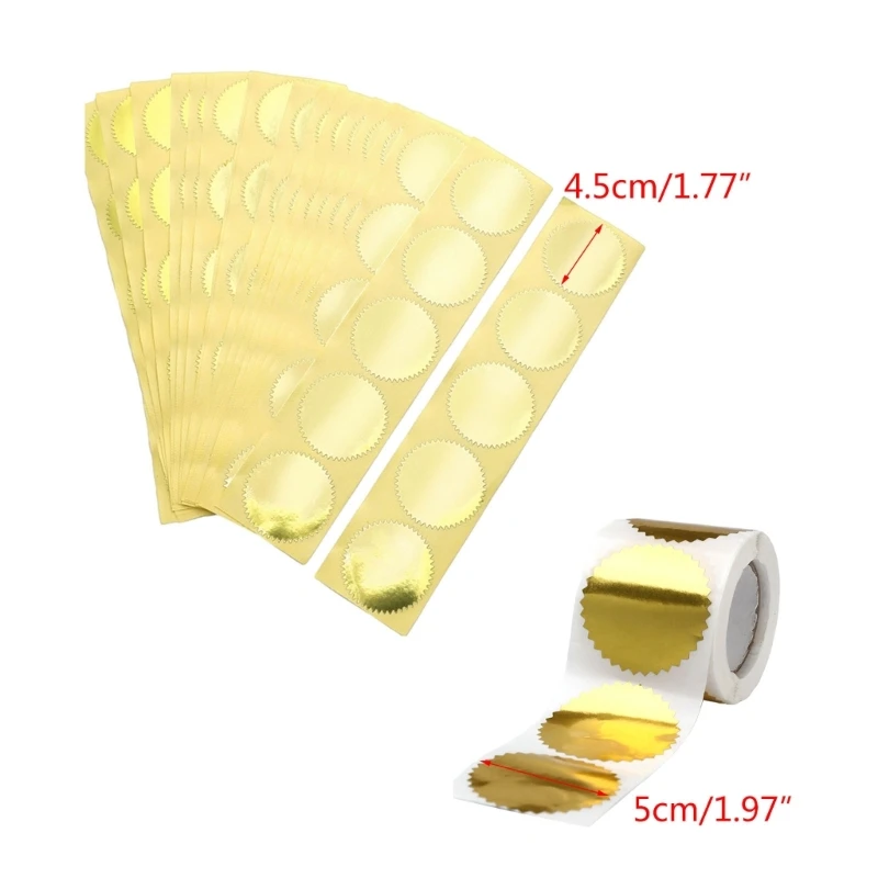 Сертификат вафельной компании этикетки с печатью наклейки для наград