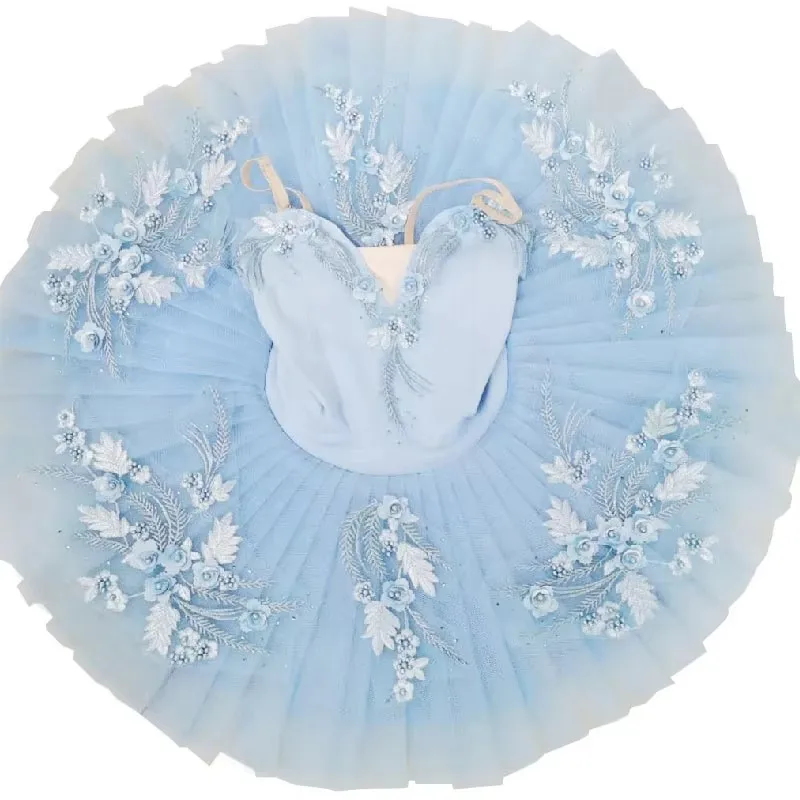 Новое профессиональное балетное платье Голубое небо классическая балетная юбка