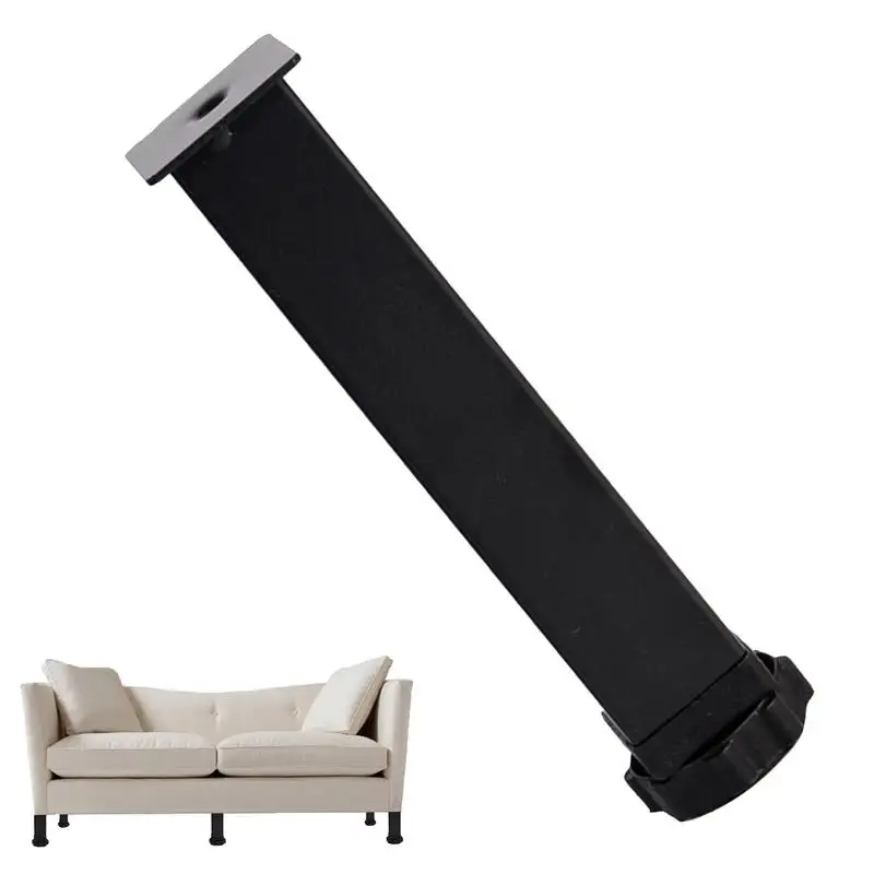 Table Legs Metal Furniture Legs With Adjustable Feet Adjustable Height Replacement Support Legs For Bed Frame/Bed Center Slat
