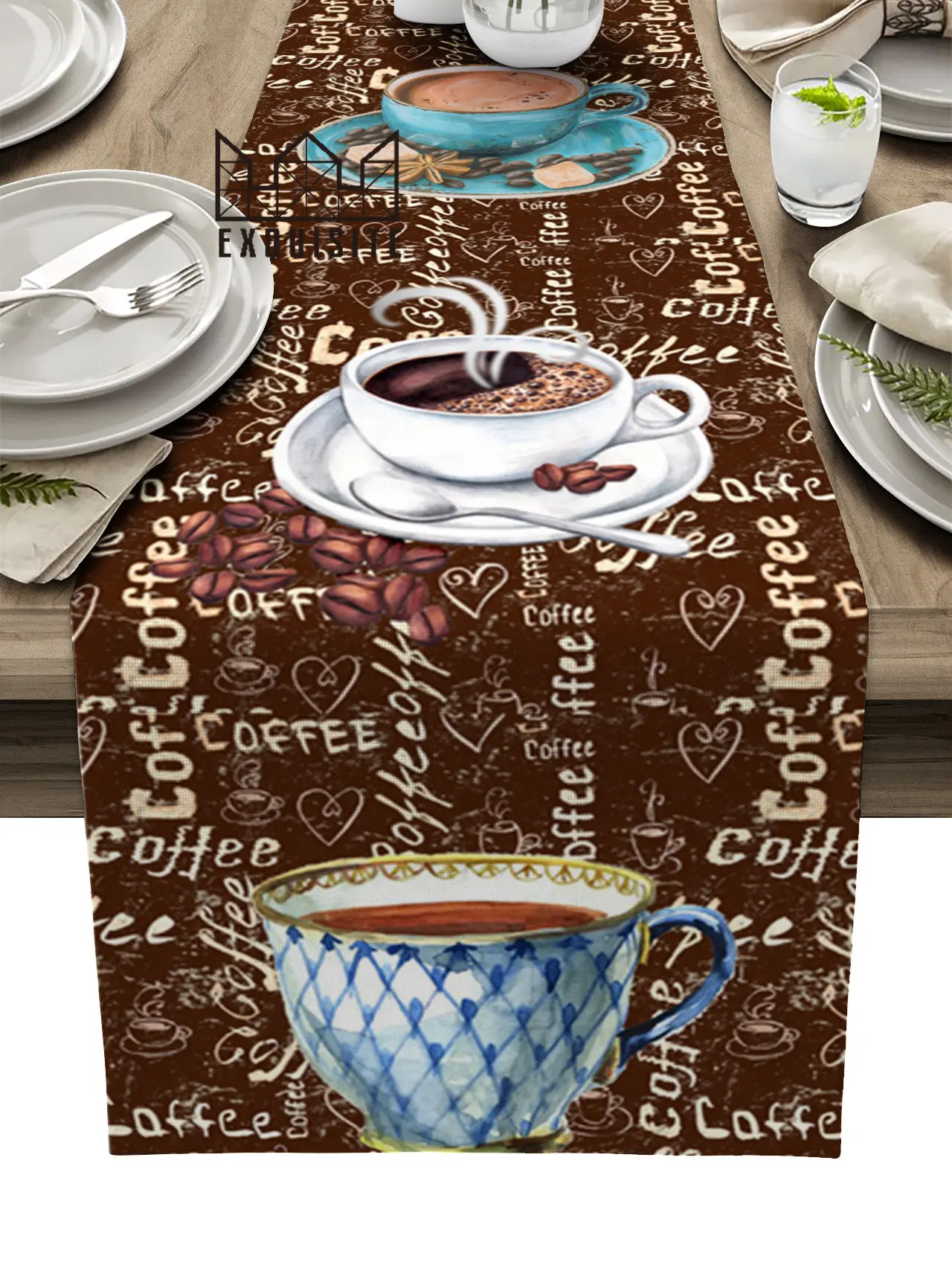 

Сахарная настольная дорожка в стиле ретро, украшение для домашнего декора, украшение для обеденного стола, декор для стола