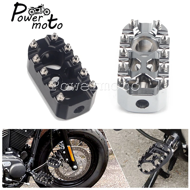 

Мотоциклетная противоскользящая передача 360 °, Накатанная подставка для ног MX, переключатель передач для Harley Touring Softail Dyna Sportster FLDE FLFB FLFBS, упор