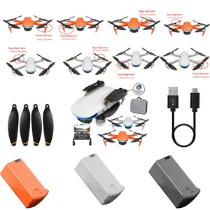 S6S Mini GPS Drone 4K Professinal GPS MINI RC Drone Quadcopter Helicopter Spare Parts 7.4V 1600mAh Battery/Propeller/USB/Arm