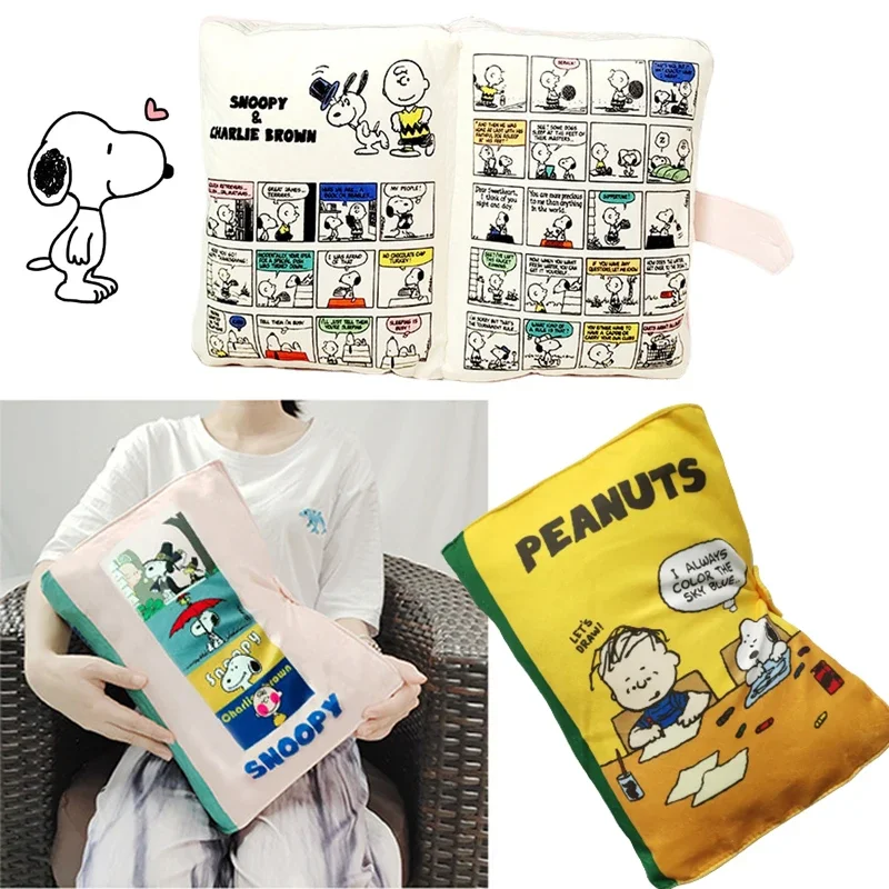 Фото Подушка Snoopy, индивидуальный Декор для комнаты, подушка для офиса, Женская Подушка для сна, домашний диван, коврик, детская подушка, поясничная наволочка №1