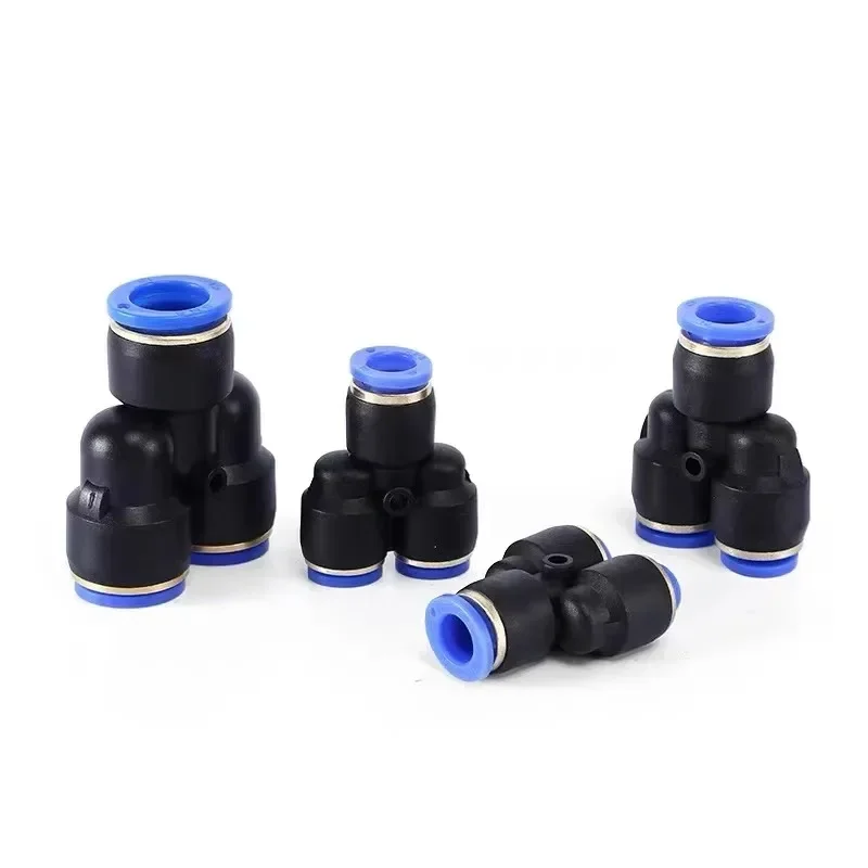 Пневматический разъем SNS быстрая воздушная трубка трехходовой пневматический