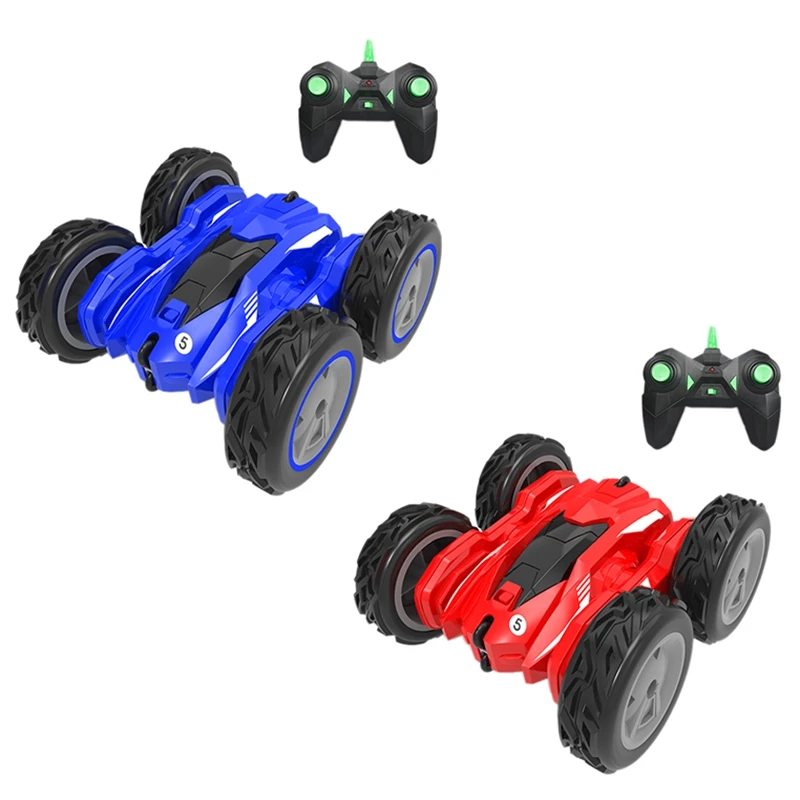 

2.4G RC Stunt Tumbling Remote Control Car 360 Degree Rolling Double-Sided Flips Stunt Car Remote Control Toy Car