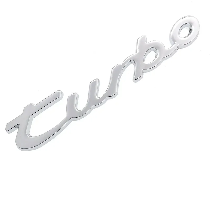 

Значок с буквами турбо, эмблема, Стайлинг автомобиля, ремонтная наклейка, боковой знак на крыло для BMW Benz Audi Toyoto Honda Mazda