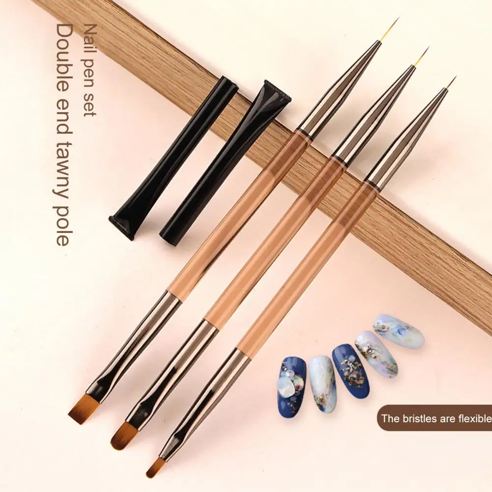 Ручка для вытягивания ногтей полезный гибкий маникюрный карандаш нейл-арта