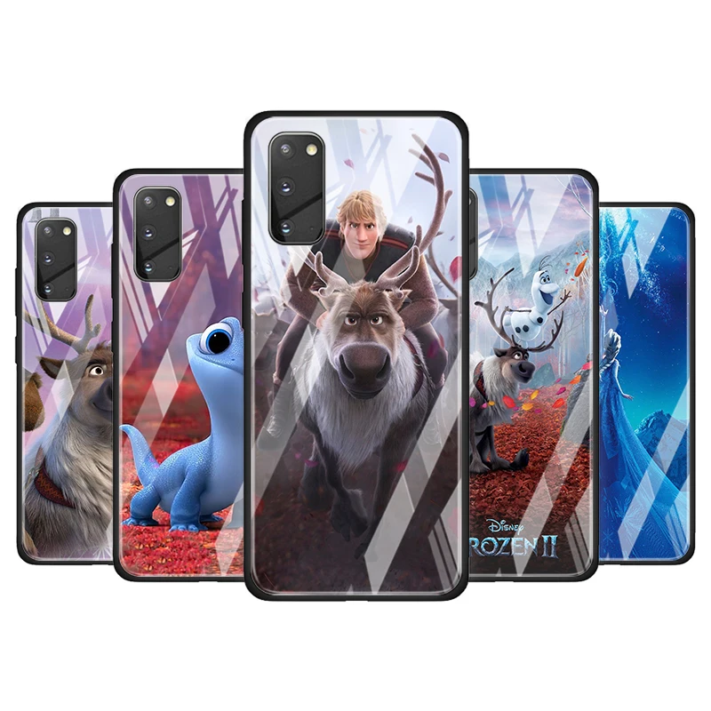 

Disney Sven Frozen Tempered Glass Cover For Samsung Galaxy Note 20 Ultra 10 9 8 Plus Lite A10 A20 A30 A50 A40 A70 Phone Case