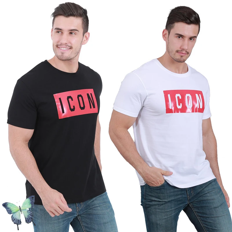 

ICON Close To The Body T-shirt Multi Color Men Women Casual DSQ2 T Shirt