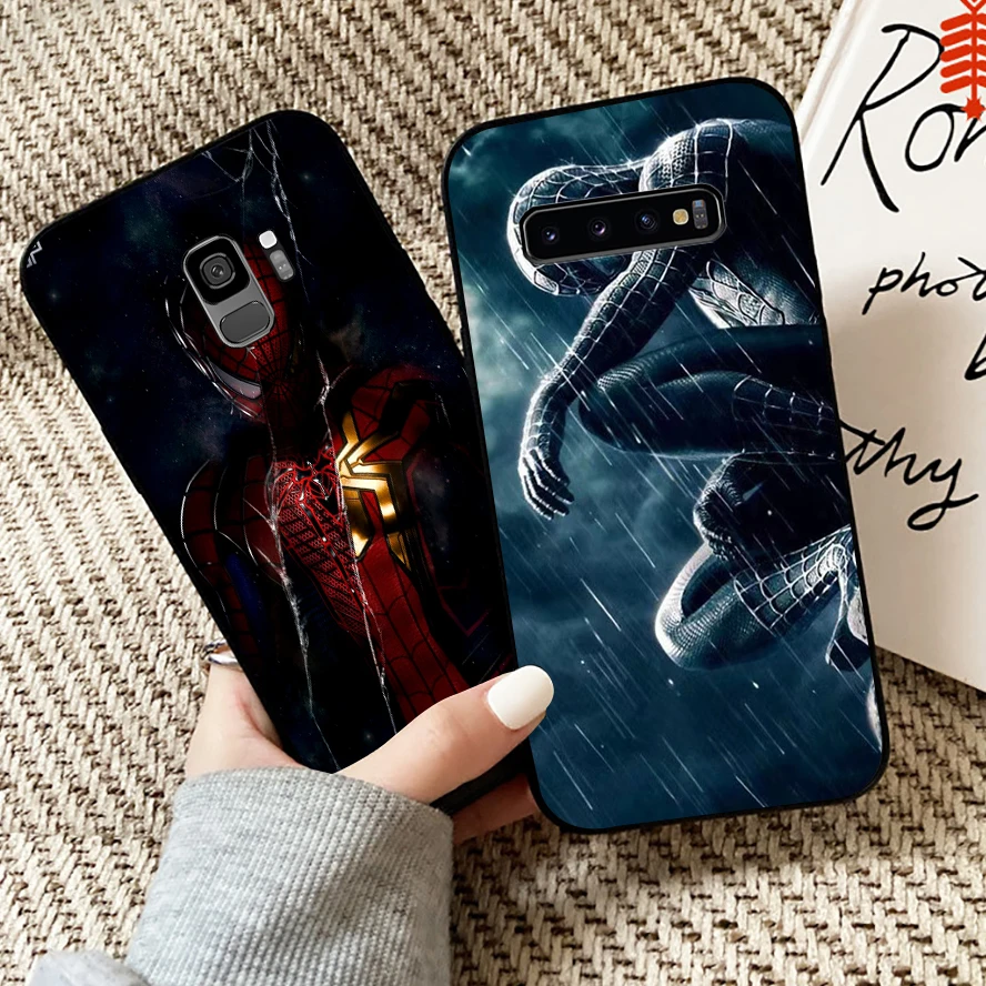 

Marvel Deadpool Venom Spiderman Phone Case For Samsung Galaxy S10 S9 S8 Plus Lite S10E For Samsung S10 5G Coque Back Black TPU