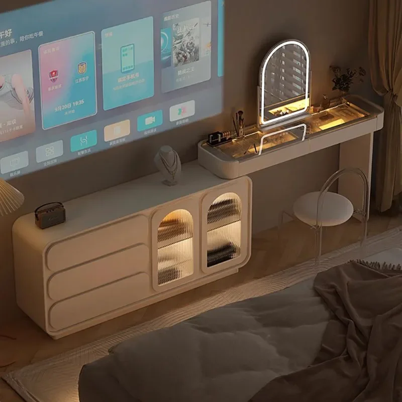 Роскошный столик для ванной элегантный домашний макияжа Многофункциональный