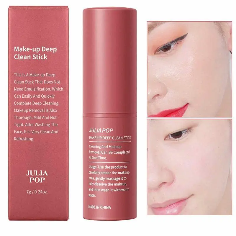 

Stick Design Makeup Remover Balm 0.24oz Face Clean Gel Deep Cleaning Balm And Deep Moisturizing Shrink Pores Clean Blackhead