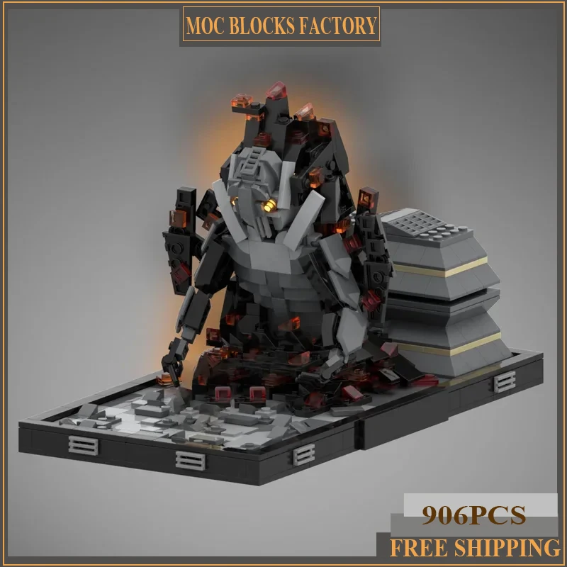 Moc Blocks Sacrifice Научная фантастика Сцена Звезда Фильм Диорама Коллекция Модель