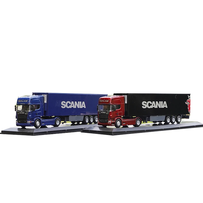 34 см масштаб 1:50 SCANIA контейнер полуприцеп трейлер со стандартным сплавом литая