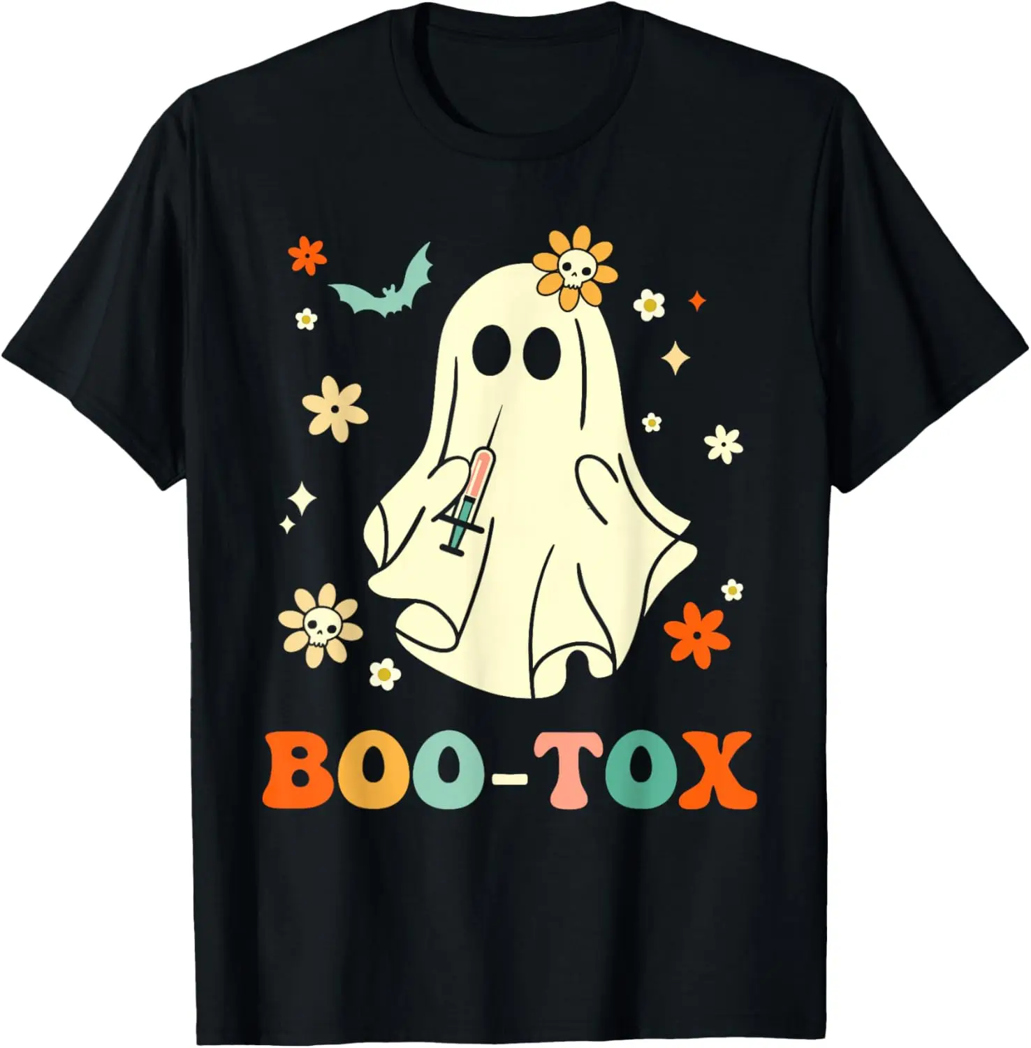 Пластиковый костюм хирурга на Хэллоуин футболка Botox Halloween Boo-Tox