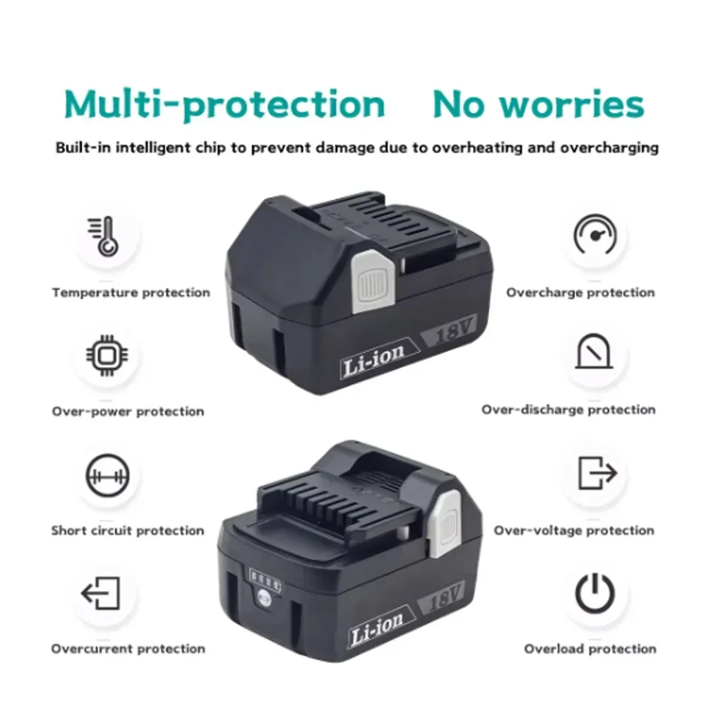 Литий-ионный аккумулятор 18650 18 В 6000 мАч