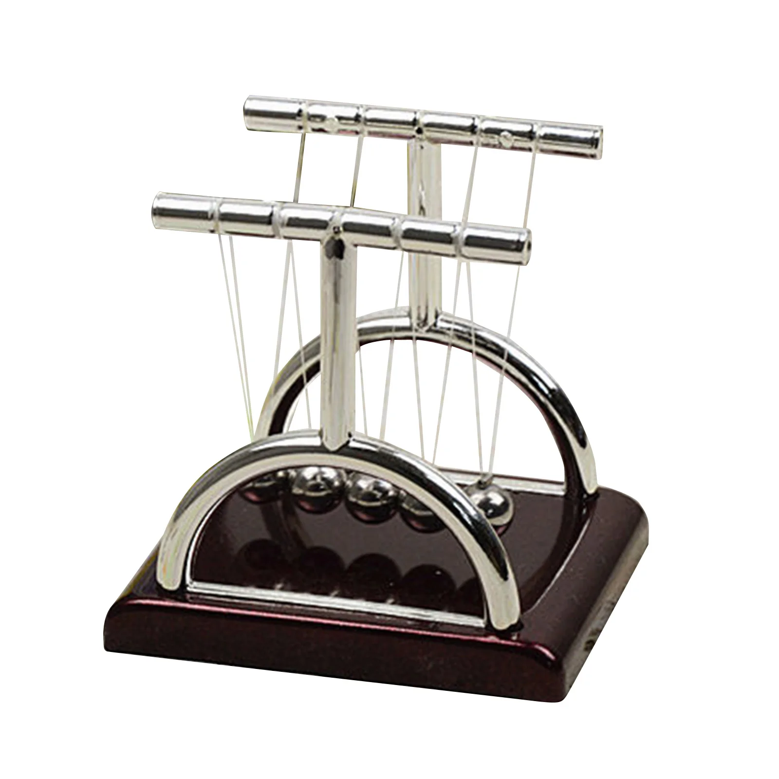 Metal Balance Ball Cradle Steel  Pendelkugel Aus Newton-Stahl Physics Science Gifts Toys Newton Spielt Billard Children