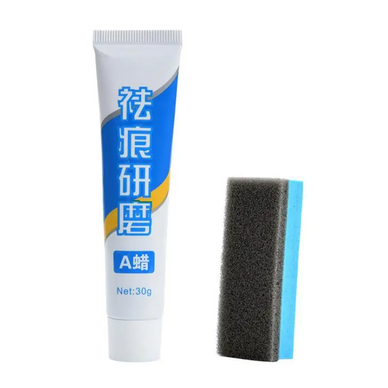 

30ml 1 Set Car-styling Scratching Repair Kit With Sponge Cars Polishing Body Compound Wax Paint Auto Accessories