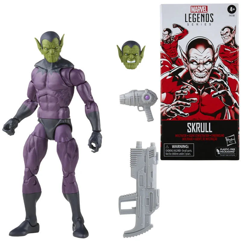 Figuras de acción de la serie Marvel Legends, Skrull Trooper, colección de...