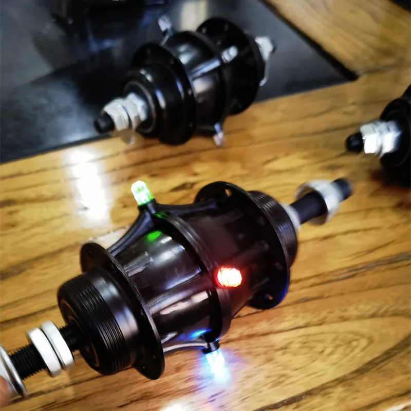 

Bicycle Flower Drum Colorful Flash Flower Drum Children'S Balance Car Flower Drum Peilin Bearing Flower Drum Bicycle Accessories