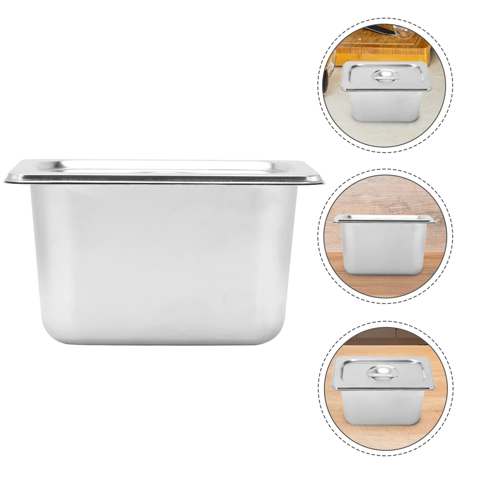 

Pan Plates Bowls Bowl Stainless Steel Basin Serving Grill Baking Metal Mixingvegetable Appetizer Microwave Frying Steam Steak