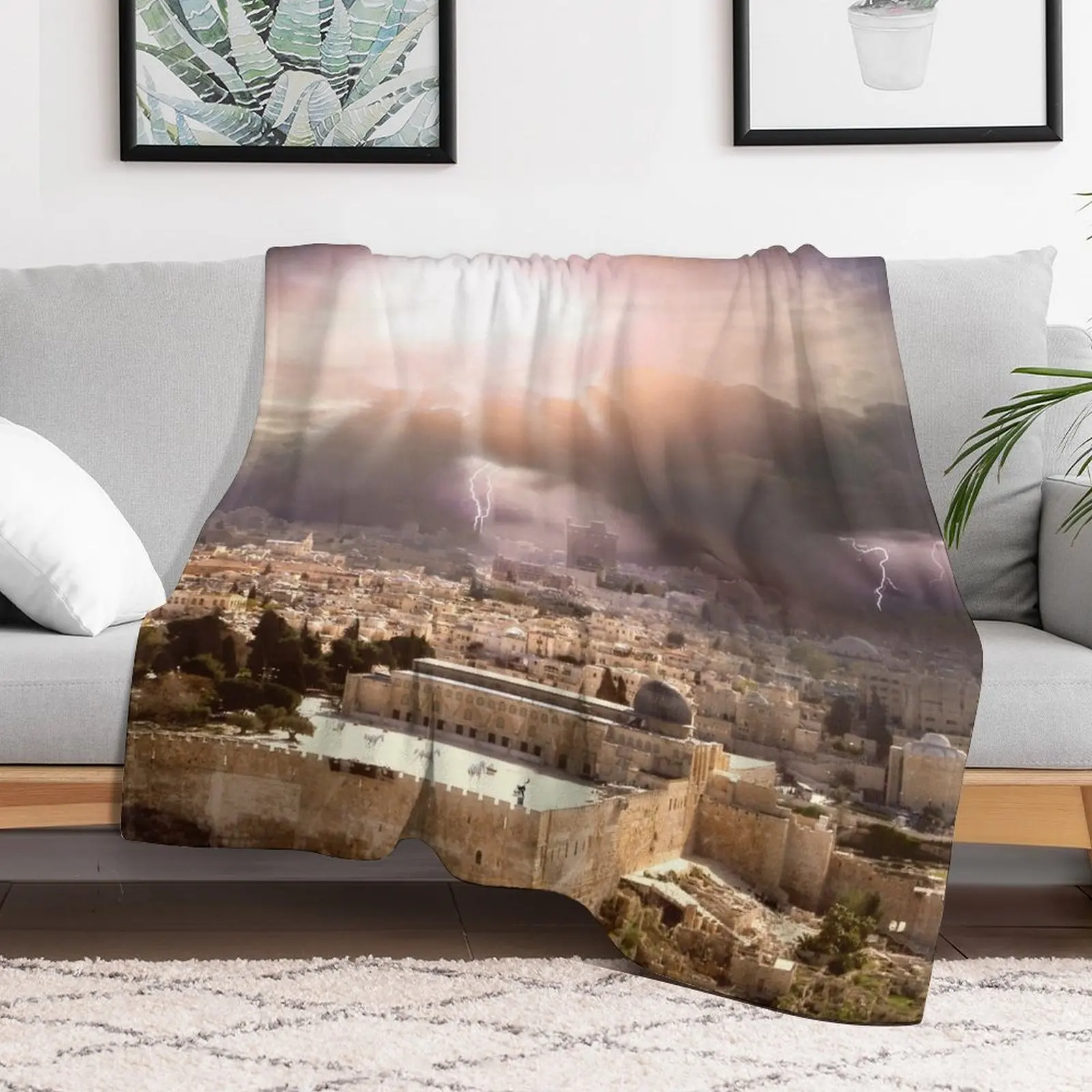 Шальом шальём плед в шотландскую клетку на диван рождественские подарки одеяла