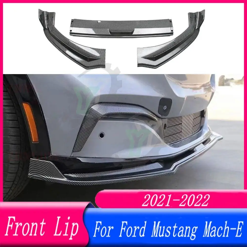 

3 шт., съемный передний бампер для Ford Electric Mustang Mach-E 2021 2022
