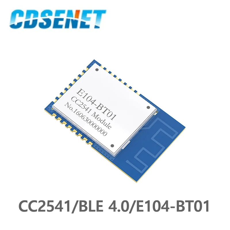 Модуль CDSENET CC2541 BEL4.0 SMD Bluetooth, 2,4 ГГц, BlE4.0 Ibeacon, радиочастотный передатчик, приемник, E104-BT01 Iot SPI, беспроводной трансивер